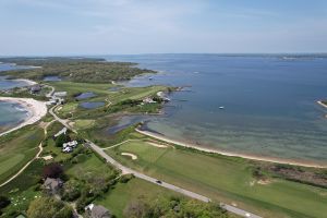 Fishers Island 15th 16th 17th Aerial